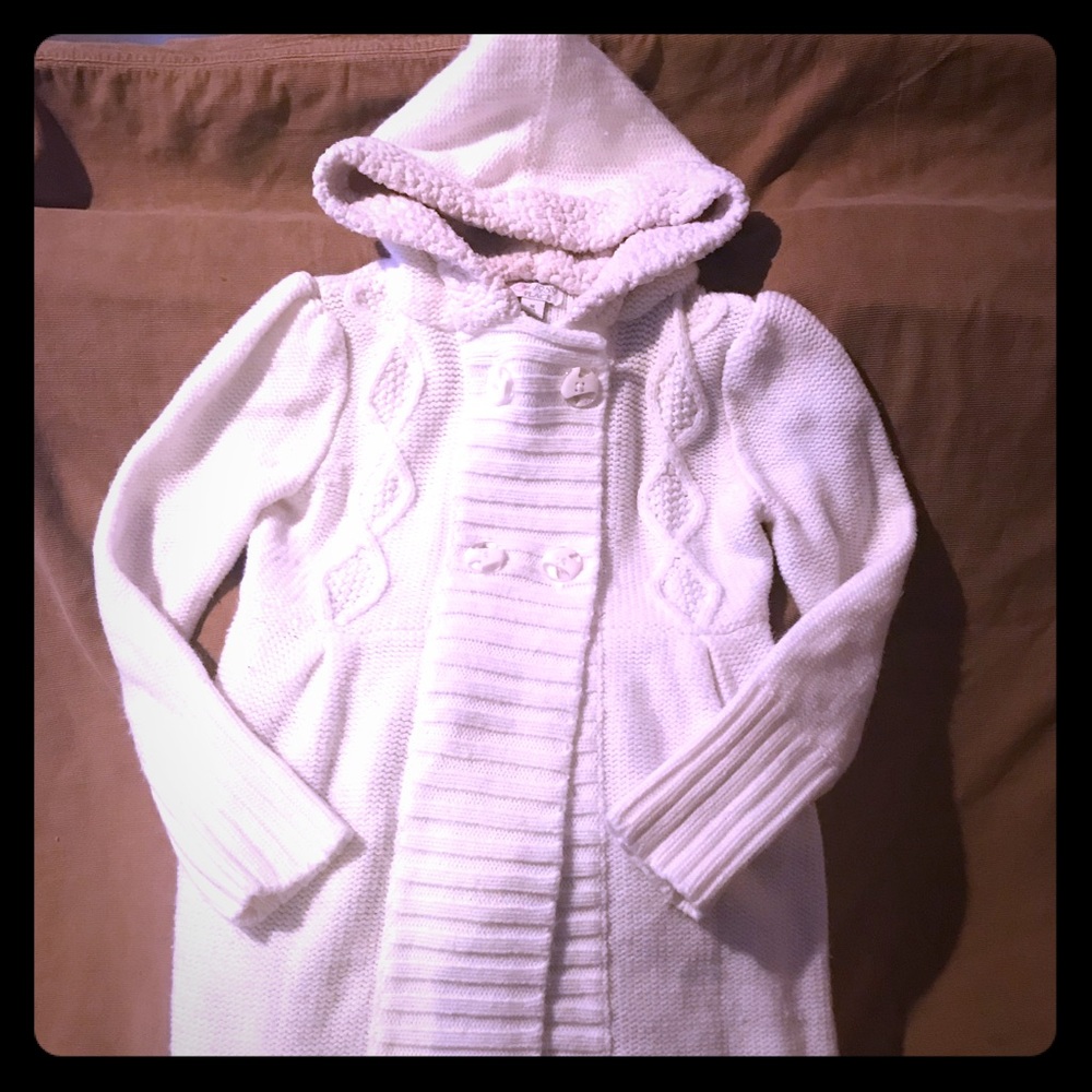 Children’s Place Long sweater kids white